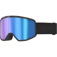 Atomic Four HD All Black/Blue HD Laskettelulasit OneSize