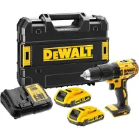 DeWalt Iskupora / ruuvinväännin DCD778D2T-QW; 18 V; 2x2,0 Ah akku