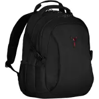 Wenger Sidebar Notebook Rucksack fuer 35,8 bis 39,6cm 14,1 bis 15,6Zoll Tablet Laptop 2 seitliche Taschen schwarz (601468)