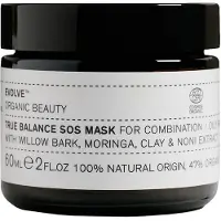Evolve Organic Beauty True Balance SOS Mask, 60ml