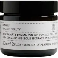Evolve Organic Beauty Rose Quartz Facial Polish, 60ml