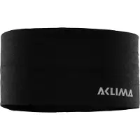 Aclima LightWool Headband Jet Black Pipot L