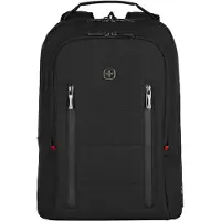 Wenger City Traveler Carry-On 40,64cm 16Zoll Laptop Backpack w/ 12inch Tablet Pocket Black (606490)