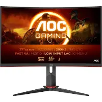 AOC C27G2Z3/BK 27" Full HD, VA -kaareva pelinäyttö