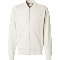 Selected Slhmack Sweat Bomber Ls Noos - Beige - S