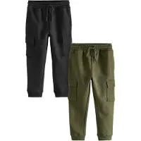 Next Housut oliivi / musta