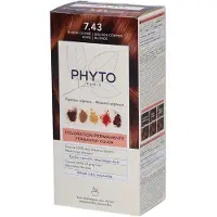 Phyto Paris Color hiusväri ammoniakiton sävy 7.43 Copper Golden Blonde 1 kpl