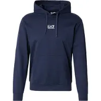 EA7 for man. 8NPM32_PJVRZ Core Identity navy cotton hooded sweatshirt with hood (L), Casual, Long sleeve