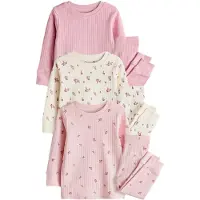 Next Yöpuku monivärinen / vanha roosa / vaalea pinkki / valkoinen