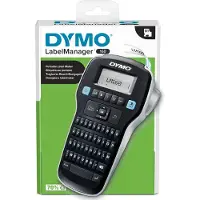 Dymo LabelManager 160, AZERTY, D1, Lämpösiirto, 160 x 160 DPI, 12 mm/s, Musta (2174450)
