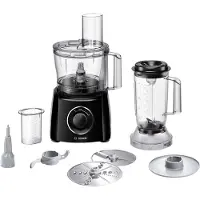 Bosch MultiTalent 3 MCM3201B Monitoimikone, 800 W, 2,3 L, Musta/Läpinäkyvä