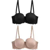 Next Rintaliivi nude / musta