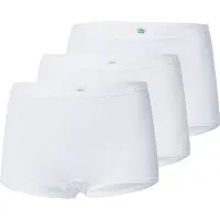 Lindex 3-Pack Boxer Briefs With High Waist - White - M
