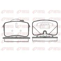 REMSA Jarrupalat Etu, 0328.00 - Audi - S4, V-8, 200