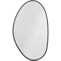 Creative Collection Faun Wall Mirror - Black - 70X2X40CM