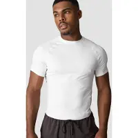 ICANIWILL Stride Muscle Fit T-shirt White