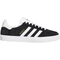 Adidas Gazelle Adv Skeittikengät cblack / ftwwht / goldmt Koko 8.5