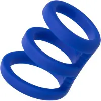 Calexotics Admiral Triple Cock Cage – Liquid Silicone kolmiosainen penisrengas