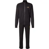 EA7 for man. 8NPV61_PJVRZ Tracksuit Core Identity black (M), Casual, Sport, Cotton, Multisport, Long sleeve