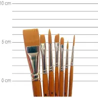 Daler Rowney Simply Gold Taklon 7 kpl sivellin