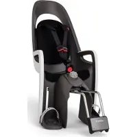 Hamax CARESS Pyöränistuin + Lukittava Runkokiinnike, White/Black