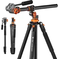 K&F Concept K&amp;F Concept K&amp;F Statyw video K&amp;F Concept T254A7 z głowicą FH-03