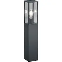TRIO Garonne pylväsvalaisin IP44 E27 80cm antrasiitti