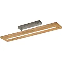 TRIO Brad LED kattovalaisin 100cm 3000K 27W puu