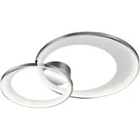 TRIO Granada LED kattovalaisin 85cm 36W 3000K kromi