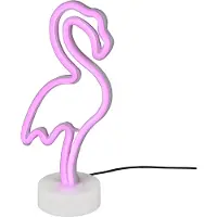 TRIO Flamingo LED pöytävalaisin 29cm 1,5W valkoinen