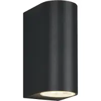 TRIO Roya seinävalaisin 2xGU10 15cm antrasiitti pyöreä