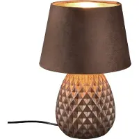 TRIO Ariana pöytävalaisin 35cm E14 ruskea