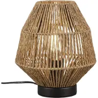 RL LIVE YOUR LIGHT Miki pöytävalaisin E27 20cm sisal