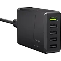 Green Cell – CHARGC05, Sisätila, AC, 12 V, Musta