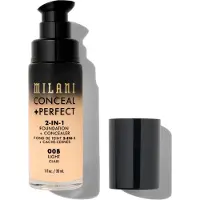 Milani Conceal + Perfect 2 in 1 Foundation, Light