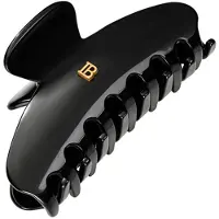 Balmain Hair Couture Cellulose Acetate Pince À Cheveux Medium Black - Black - ONE SIZE