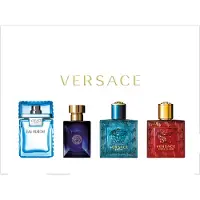 Versace Pour Homme Miniature Eau Fraiche + Dylan Pour Homme + Eros Gift Set, 4x5ml