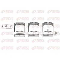 REMSA Jarrupalat Etu, 0385.11 - VW - T4 transporter, T4 transporter syncro