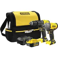 Stanley Työkalusarja SFMCK217M1S-QW (SFMCD715 + SFMCF920); 18 V; 1x4,0 Ah akku