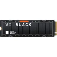 Western Digital WD Black SN850X Heatsink 2 Tt M.2 NVMe -SSD-levy