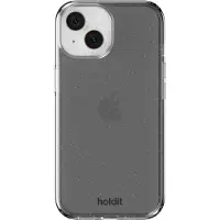Holdit Phone Case Glitter Black iPhone 13