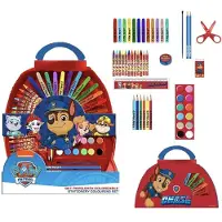 Cerda Paw Patrol Paw Patrol Coloreable Stationery Set 50 Pieces Sininen
