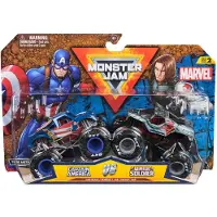 Monster Jam Marvel Captain America Vswinter Soldier Kuorma-auto