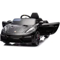 Porsche Spyder 718 RS 2 x 12V sähköauto