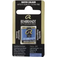 Taidepiste Rembrandt akvarelli 846 Interference Blue - 1/2 nappi