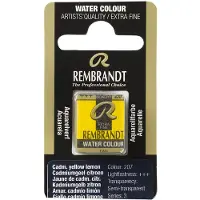 Rembrandt akvarelli 207 Cadmium Yellow Lemon - 1/2 nappi