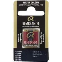 Rembrandt akvarelli 318 Carmine - 1/2 nappi