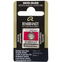 Taidepiste Rembrandt akvarelli 331 Madder Lake Deep - 1/2 nappi
