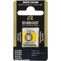 Taidepiste Rembrandt akvarelli 242 Aureoline - 1/2 nappi