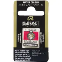 Taidepiste Rembrandt akvarelli 321 Permanent Madder Lightt - 1/2 nappi